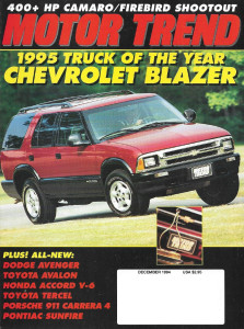 MOTOR TREND 1994 DEC - BUICK GS, TUNER F-BODIES - 2 COVERS*